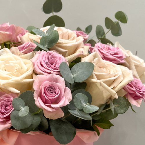 Коробка с розами "Дольче вита" арт. 45003