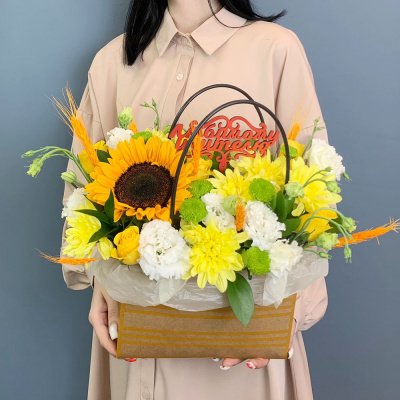 х Сумочка с подсолнухом арт. 66999