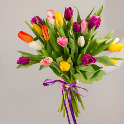 Тюльпаны 25 шт. МИКС (без упаковки) арт. 7338